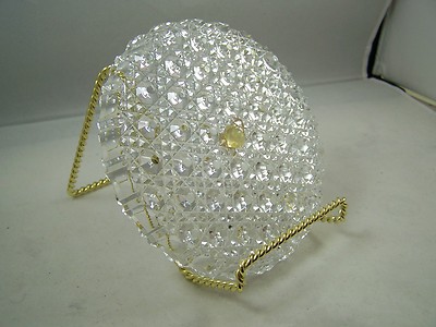 Vintage Cut Glass Candy Dish Tritschler Winterhalder West Germany 