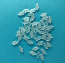 NEW Lot of 40 Clear Cat Kitten Nail Covers Caps PVC XS