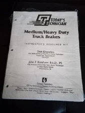 Today's Technician Medium/Heavy Duty Truck Brakes Instructor's Resource Kit