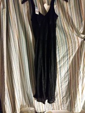 Warners Perfect Measure Full Black Slip Size 34, length 29 Style 55728 NWT