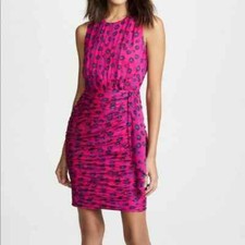 Diane Von Furstenburg Micah Silk Floral Dress
