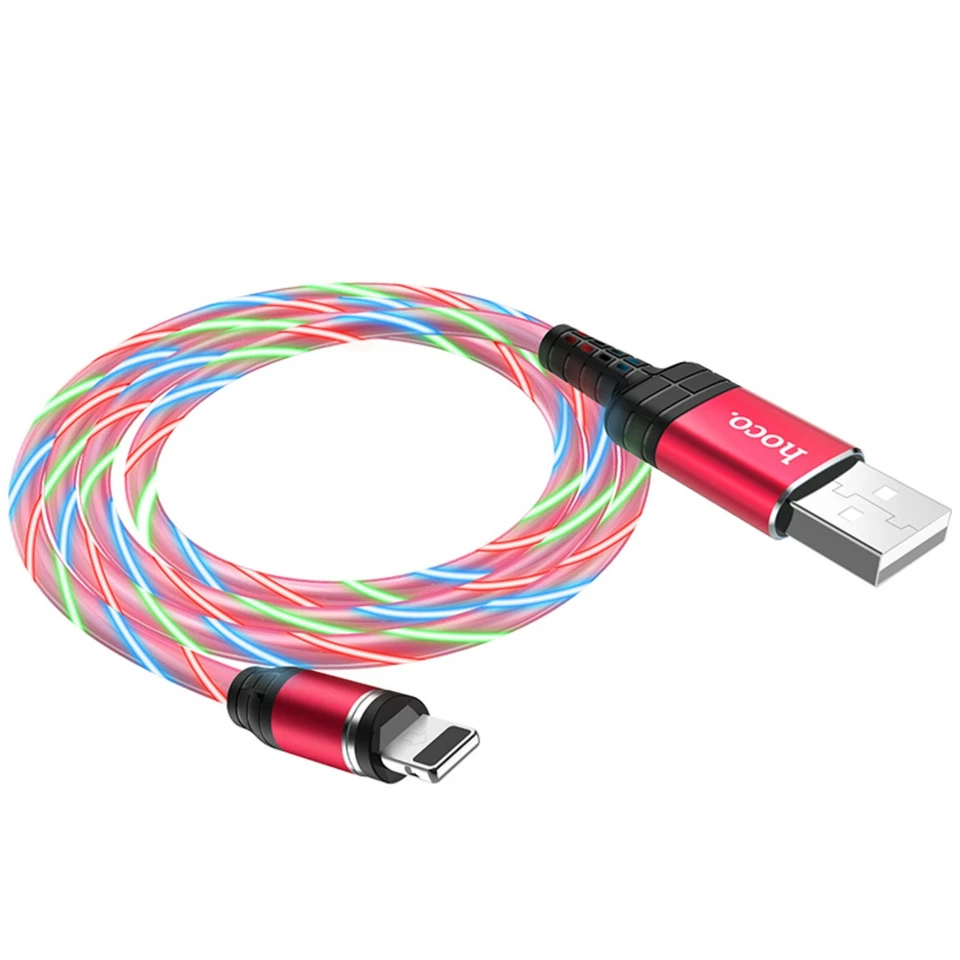 For iPhone 6 7 8 Plus iPhone 11 XR Xs Max 12 13 Charger USB Cable Cord 3.2FT Red - Image 4 of 4
