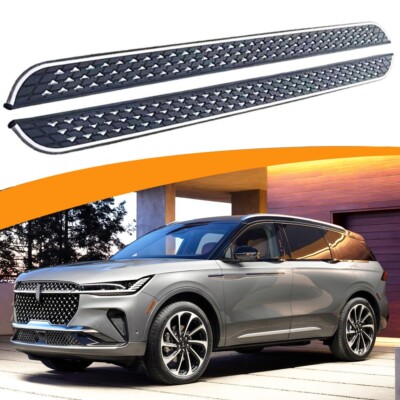 Running Board Side Step Fits for Lincoln Nautilus 2024 Pedal Nerf Bar 2Pcs Fixed