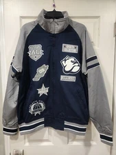 Stall & Dean Yale Bulldogs Letterman Varsity Jacket XL