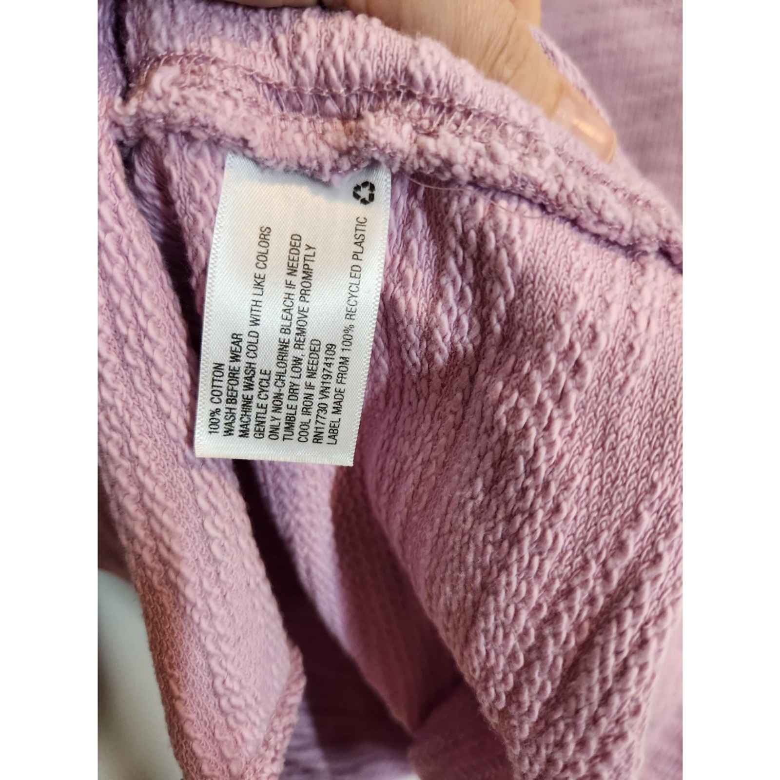 universal thread target lilac purple cropped cott… - image 3