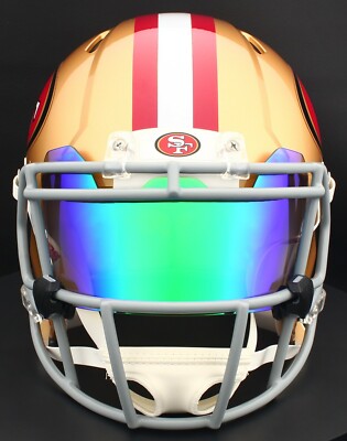 ***CUSTOM*** SAN FRANCISCO 49ers Full Size NFL Riddell SPEED Football ...