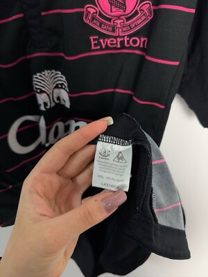 Maillot Foot Everton – Saison 2009/2010 – Le Coq Sportif – Taille XL – Extérieur