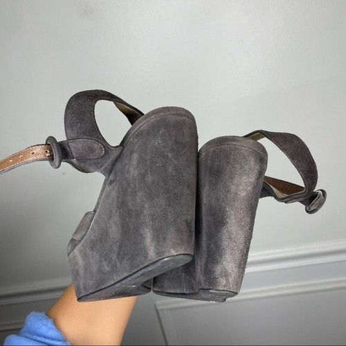 Marni Suede Platform Suede Wedge Sandal Womens EU 39 - Picture 5 of 10