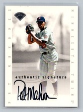 1996 Leaf Signature Series Signatures Update Pat Mahomes Auto Minnesota Twins
