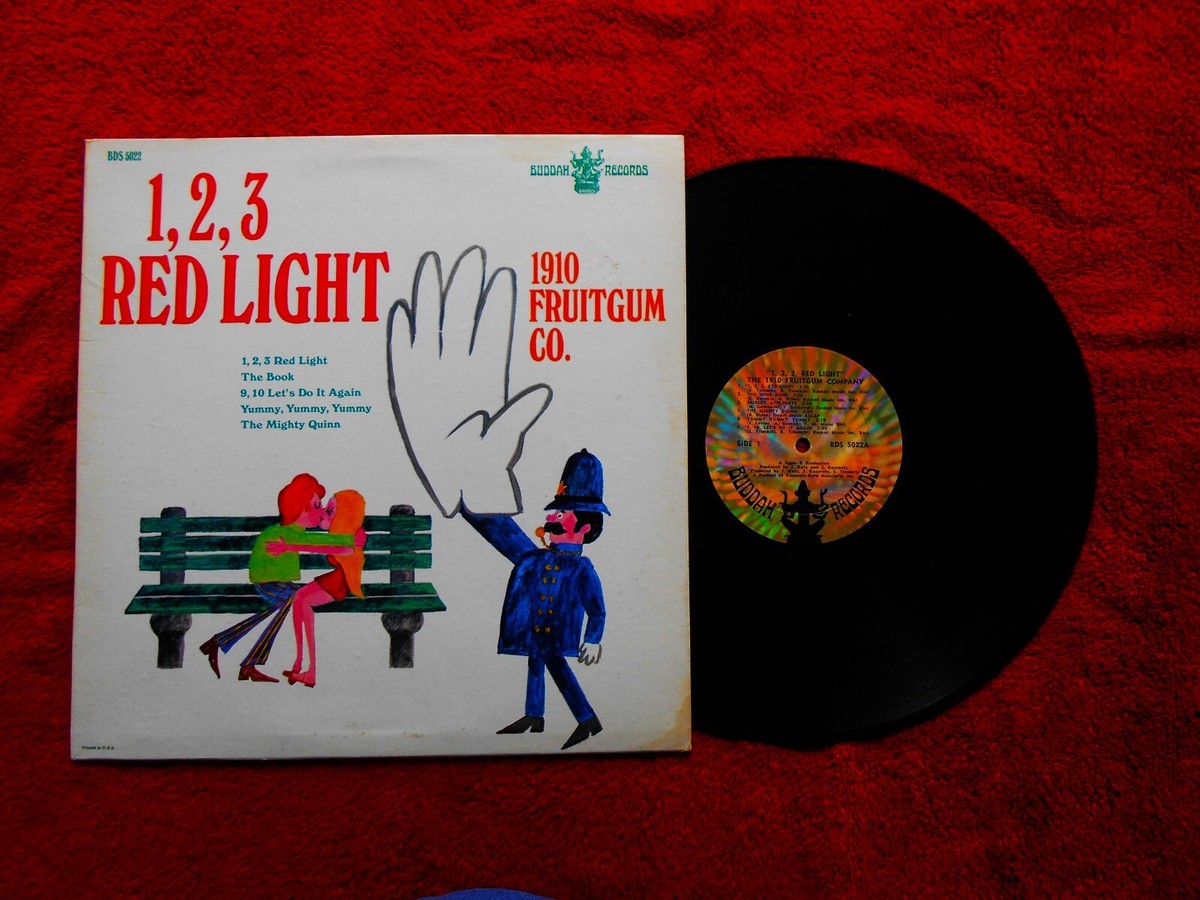 1910 FRUITGUM COMPANY 1,2,3 RED LIGHT BUBBLE GUM LP 