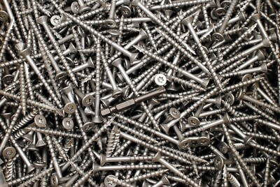 (150) Torx Drive 316 Stainless Flat Head 10 x 2-1/2 Deck Screw Type 17 Wood T25