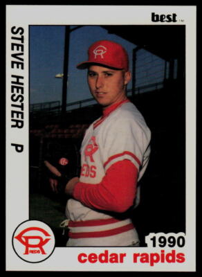 1990 Best Steve Hester Cedar Rapids Reds