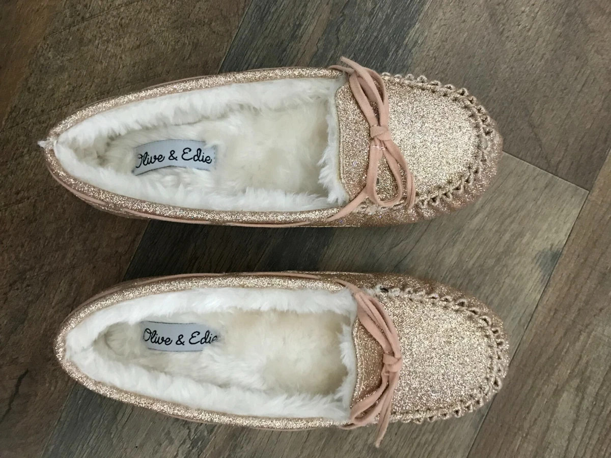 Olive and edie glitter slippers new arrivals