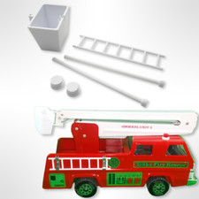 Replica Accessory Kit for Tonka Snorkel Fire Truck XR-101 - Pipes Bucket Ladder