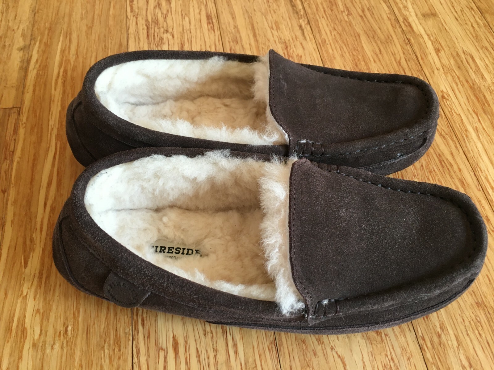 Fireside by Dearfoams Suede Slippers 