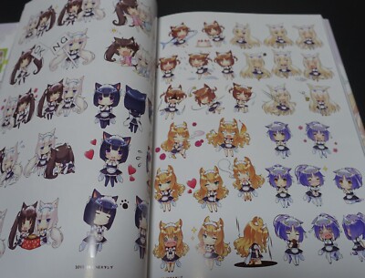 NEKOPARA 10th ANNIVERSARY SAYORI ART WORKS BOOK & PRINTED SHIKIHI
