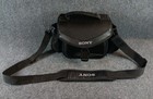 Sony Video Camera Camcorder Soft Carrying Black Case Bag with Strap