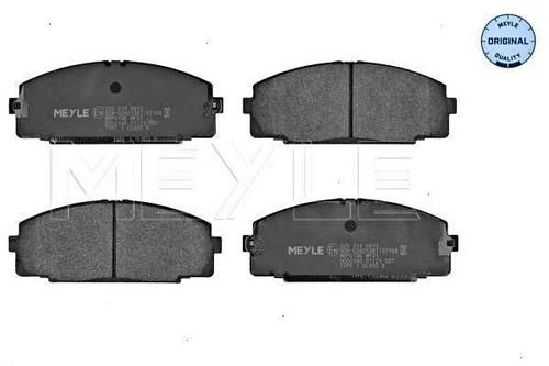 MEYLE Front Disc Brake Pad Set For TOYOTA Hiace II III 82-19 04465-25040 - Picture 3 of 6
