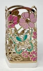 BATH & BODY WORKS BUTTERFLY GARDEN PINK FLOWER GENTLE FOAMING SOAP SLEEVE HOLDER