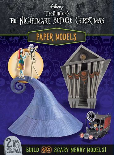 Disney: Tim Burton's the Nightmare Before Christmas Paper Models (Spiral Bound,