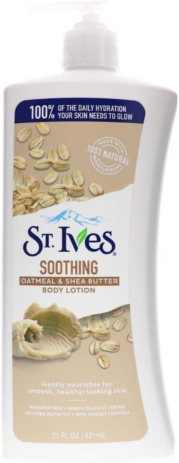 St Ives Oatmeal Shea Butter Body Lotion 21oz Pack of 4