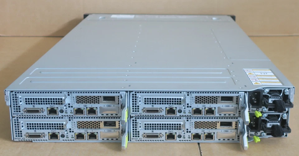 Huawei FusionServer X6000 2U 4-Node + 4x XH321 28x 8C E5-2640v3 256GB RAM Server - Image 2 of 4