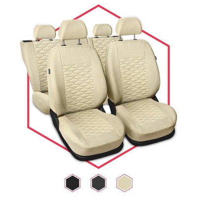 Autositzbezüge Universal Schonbezüge Sitzauflage PKW Schonbezug für Fiat Stilo