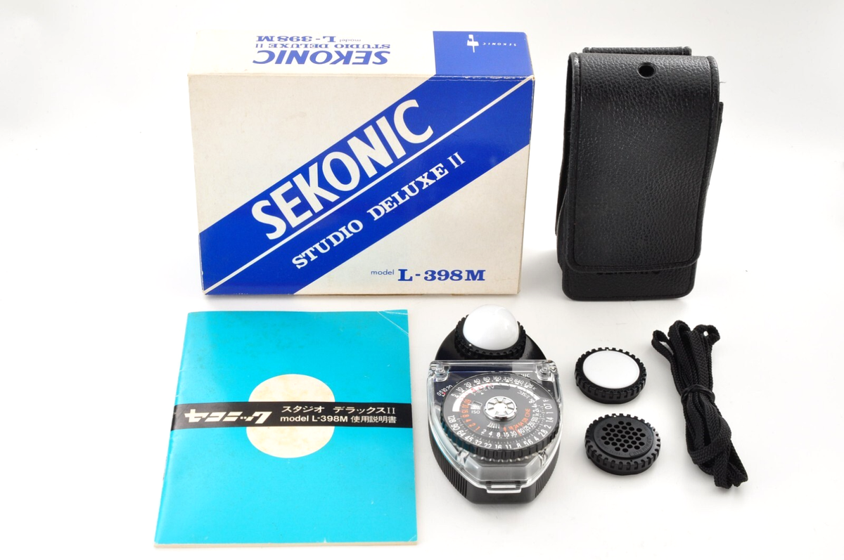 Sekonic L-398M Studio Deluxe II Exposure Light Meter from