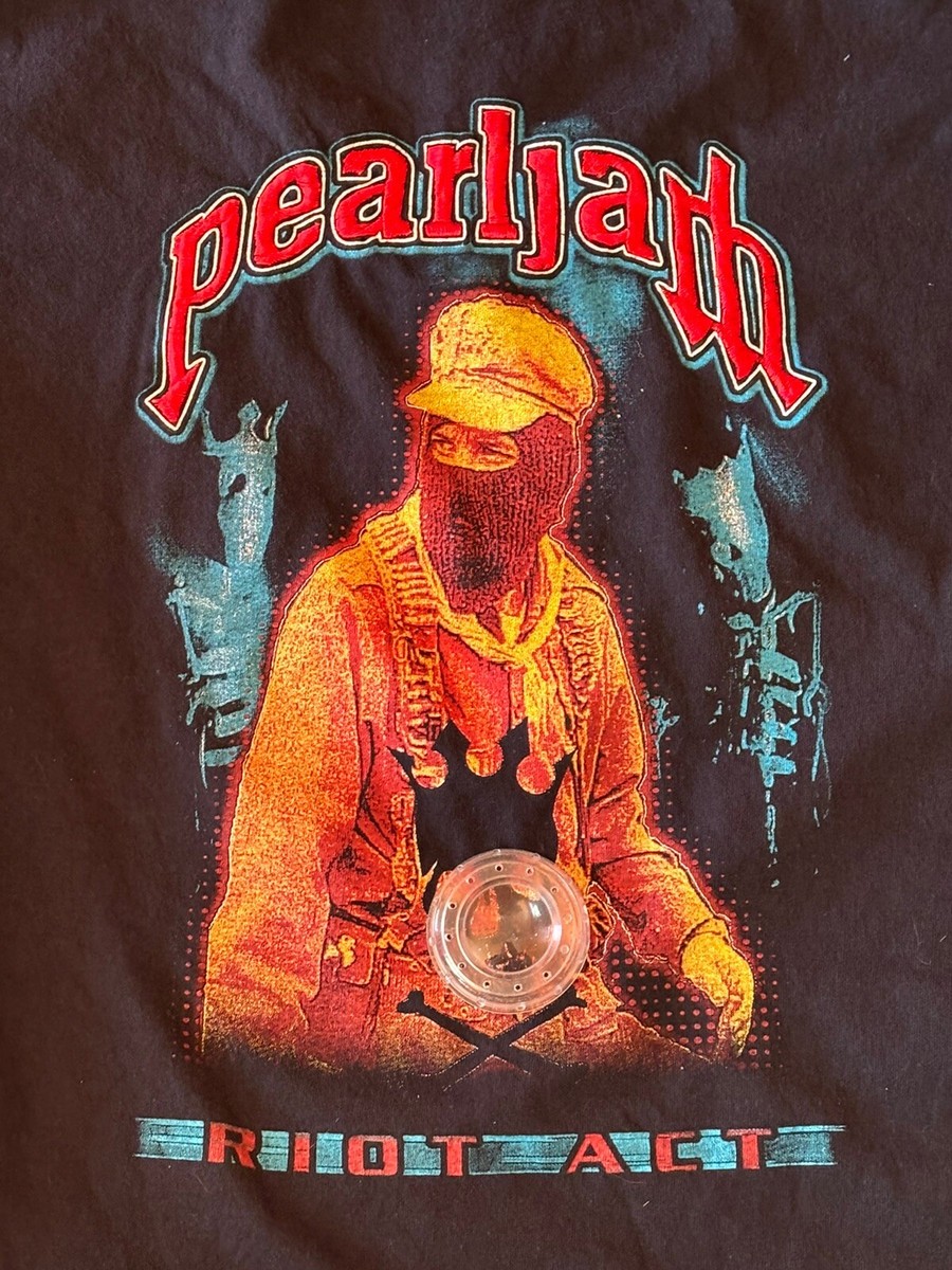 Riot Act Pearl Jam T Shirts Vintage Vtg 2003 Pearl Jam Riot Act