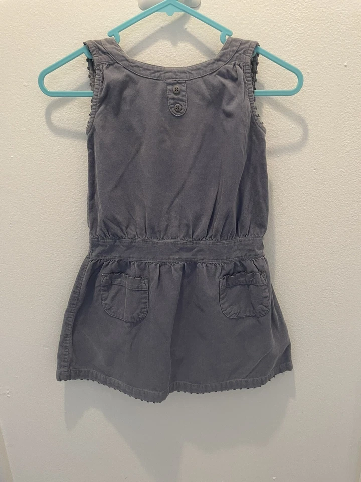 Vestido Petit Bateau Azul 4 T Foto 2 de 3