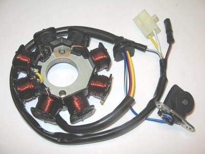 Zündung Stator Lichtmaschine Gy6 50cc 4Takter,Baotian,Rex,Jinlun, NEU