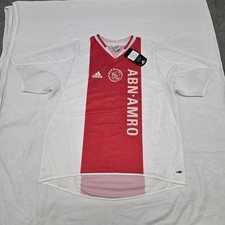 NWT Size XL Ajax Amsterdam Home Football Shirt 2004 Adidas Soccer Jersey Trikot