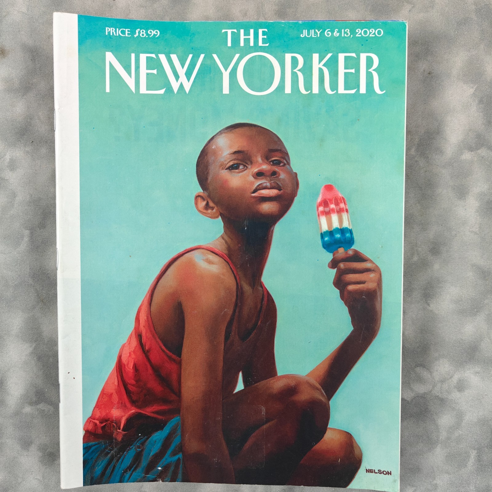 The New Yorker Jul 6 & 13 2020 Double Issue Kadir Nelson Cover Magazine No Label