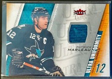 2009-10 Fleer Ultra - Ultra Uniformity Patrick Marleau #UU-PM (MEM) 1A