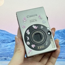 Canon IXUS 70 SD1000 7.1MP 3X Optical CCD Vintage Digital Camera Silver Tested