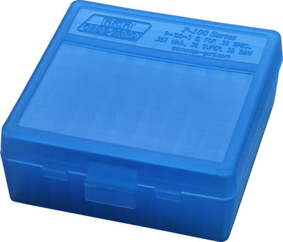 MTM 38/357 Cal 100 round Flip-Top Ammo Box