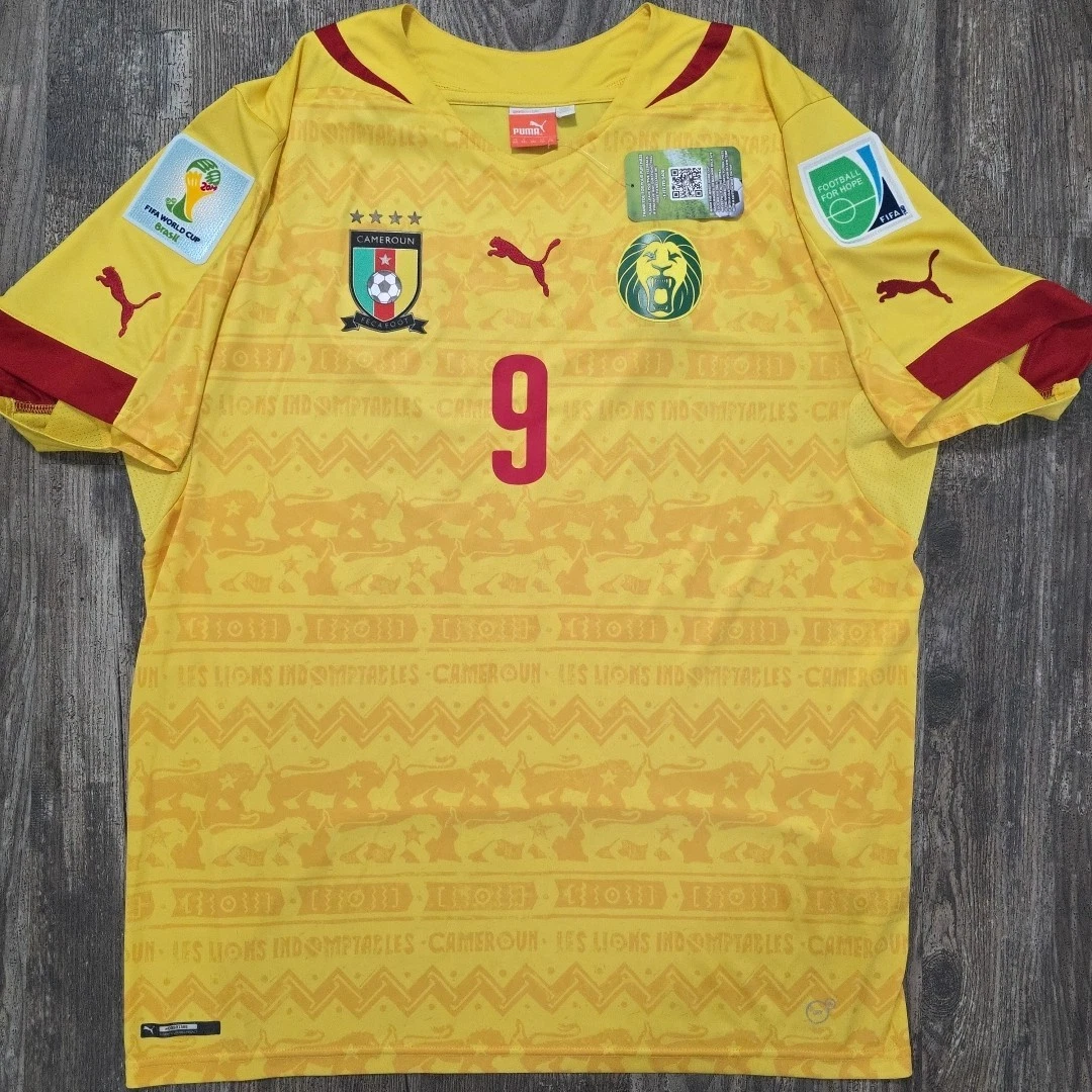 Cameroon Yellow National Team Soccer Jerseys for sale | eBay