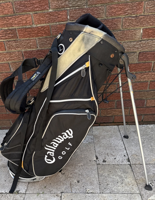 Callaway Warbird Stand Bag Golf Bag Black Gray 7-Way Dual Strap | eBay