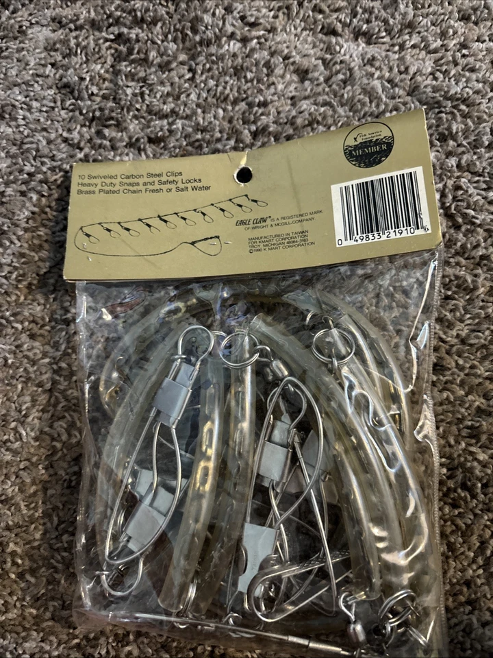 "Anillo deslizante de colección Sportfisher Shakespeare resistente 10 ganchos 72"" de largo" Foto 2 de 2