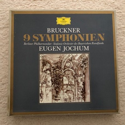 DGG STEREO  SKL 929-939  ( 11LP )    BRUCKNER  9 Symphonies,    EUGEN JOCHUM