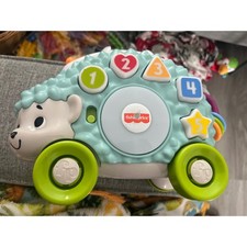Fisher Price Linkimals Happy Shapes Hedgehog Musical Teal Baby Toddler Toy GJB14