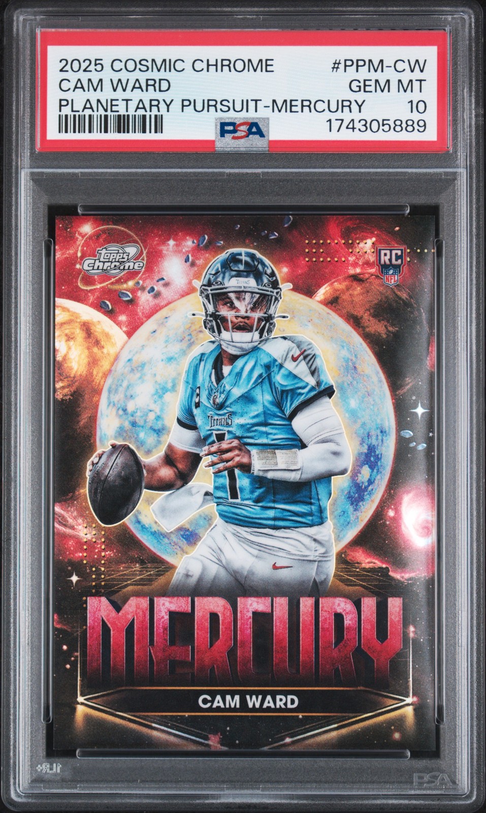 Cam Ward Topps Cosmic Chrome Planetary Pursuit #PPEACW Mercury