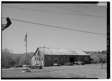 GENERAL VIEW OF STONE-CONSTRUCTED POWERHOUSE, LOOKING NORTH - Merchants Coal