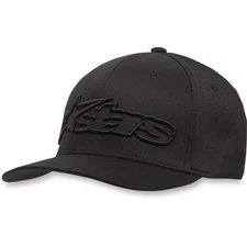 Alpinestars Blaze Flexfit Hat (Sm-Md, Black/Black)