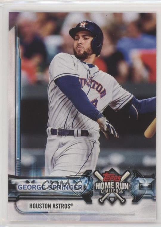 2018 Topps Home Run Challenge Promotion George Springer #HRC-GP 1c1