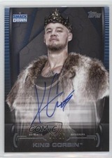 2021 Topps WWE Undisputed Superstar Roster Blue 16/25 King Corbin #A-KC Auto g2u