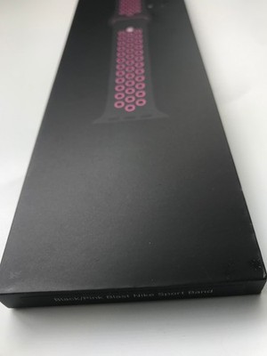 Original Apple watch Nike Sport Band 40MM 41mm NEW S10 S11 42MM Black/Pink Blast
