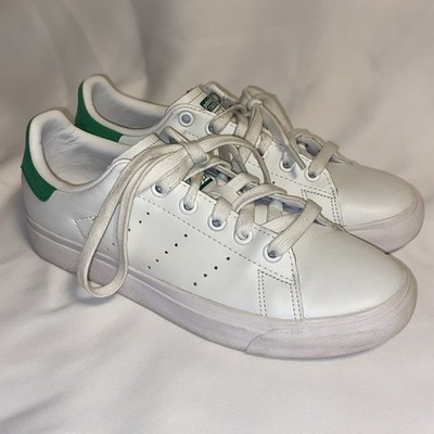 Adidas Stan Smith White Green  Sz 5 1/2 Sneaker City Walking Tennis Retro