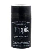 Toppik Hair Building Fibers, Black, 0.42 oz 2 Pack
