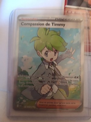 Timmy Compassion Full Art Neu Französisch 2025 Mega Evolution 1 Pokémon